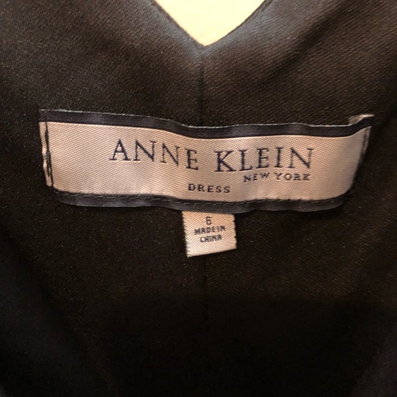 NWT Anne Klein Black dress - Picture 5 of 6